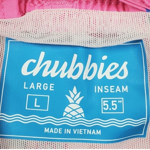 Chubbies Men’s Swim Trunks, Size Large “Toucan Do It” Style - Picture 3 of 8